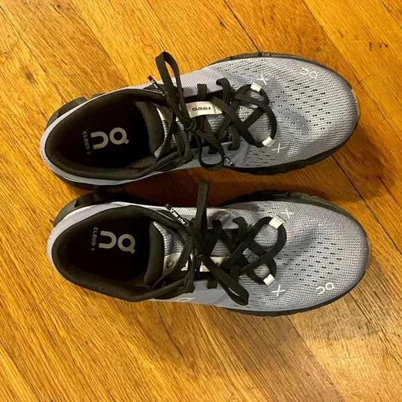 EUC On Running Cloud X4 Training Shoes in Purple and Black, Women’s Size 7.5 - Picture 8 of 10